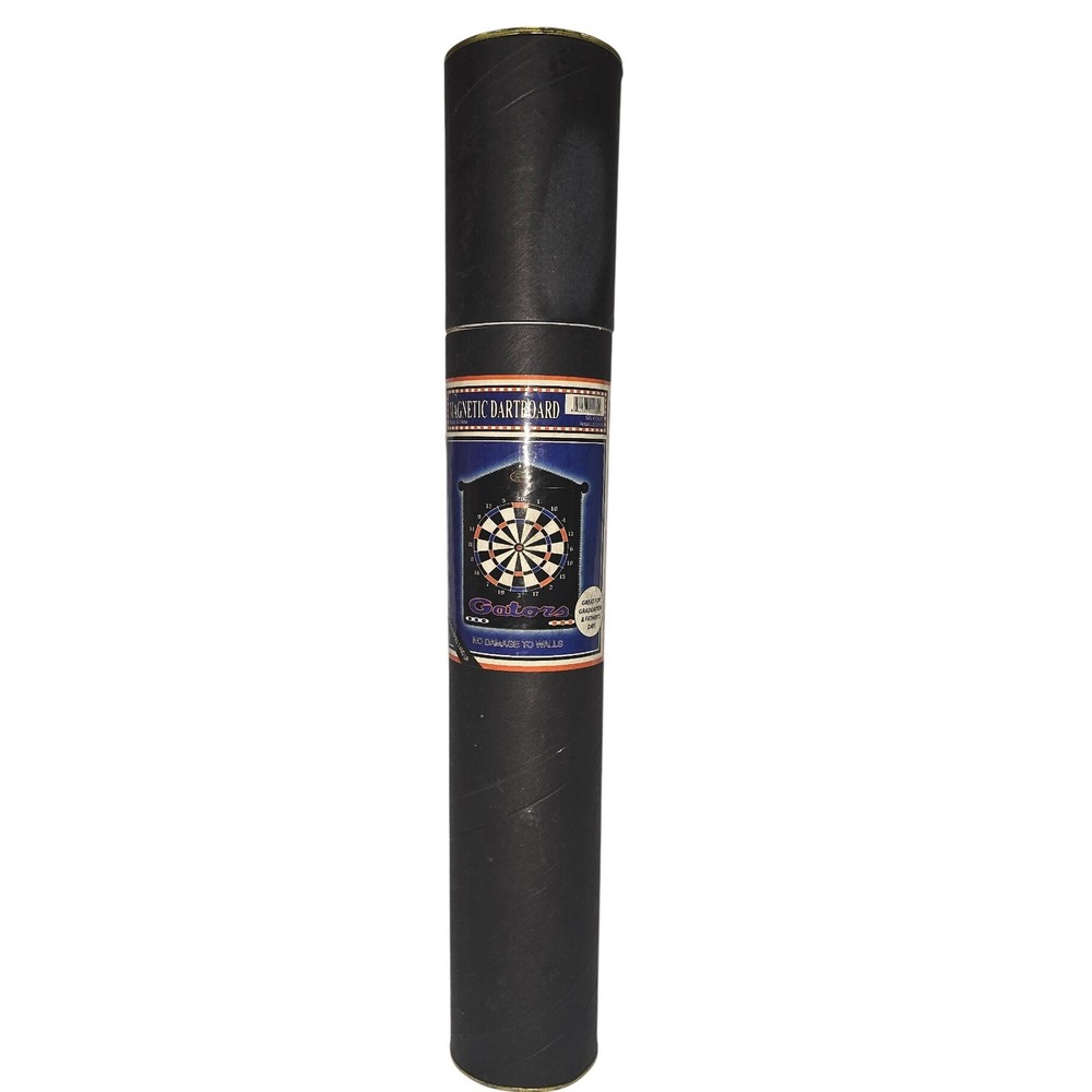 Florida Gators Magnetic Dartboard Set Roll Up Wall Game New in Tube